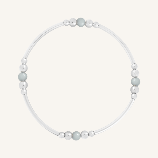 Angelite Ava Bracelet - Stone of Connection