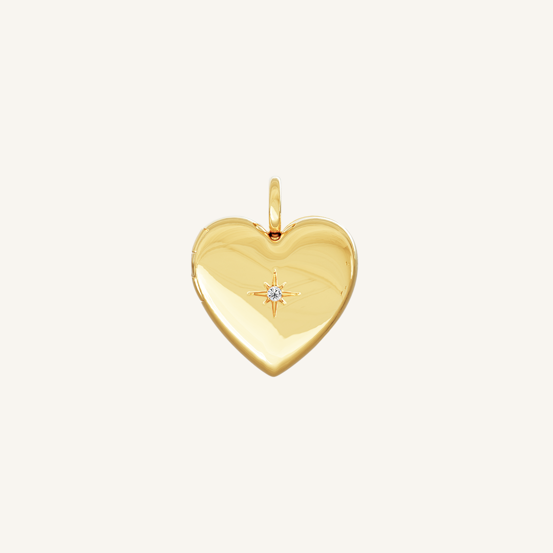 Behold Heart Photo Locket