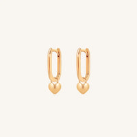 The  ROSE  Behold Marley Hoops by  Francesca Jewellery from the Earrings Collection.