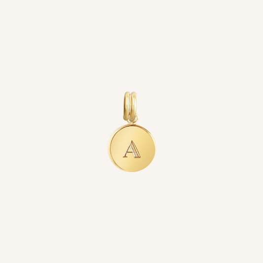 Alpha Letter Charm