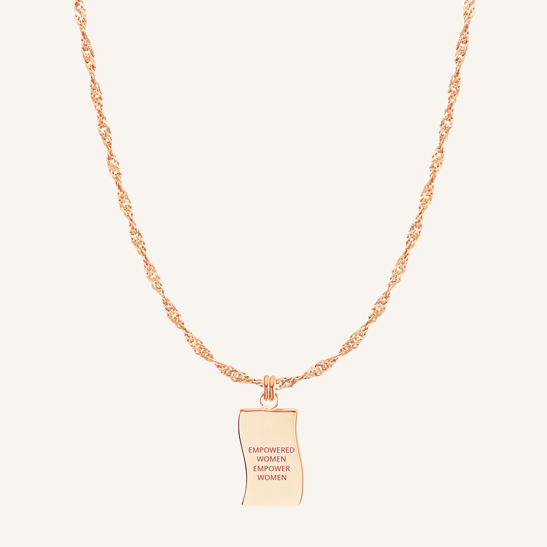 Etch Inspire Necklace