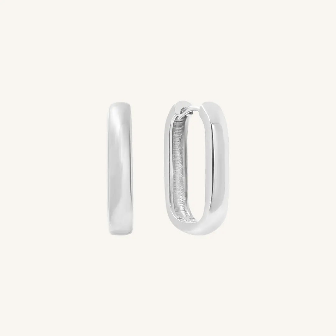 The    Inez Hoops by  Francesca Jewellery from the Earrings Collection.