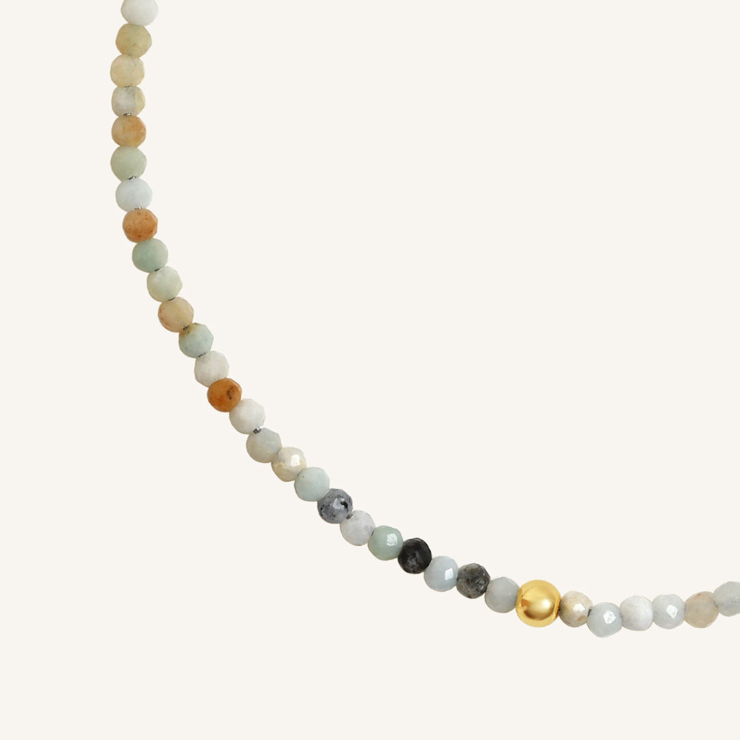 Ivy Amazonite Anklet - Stone of Courage