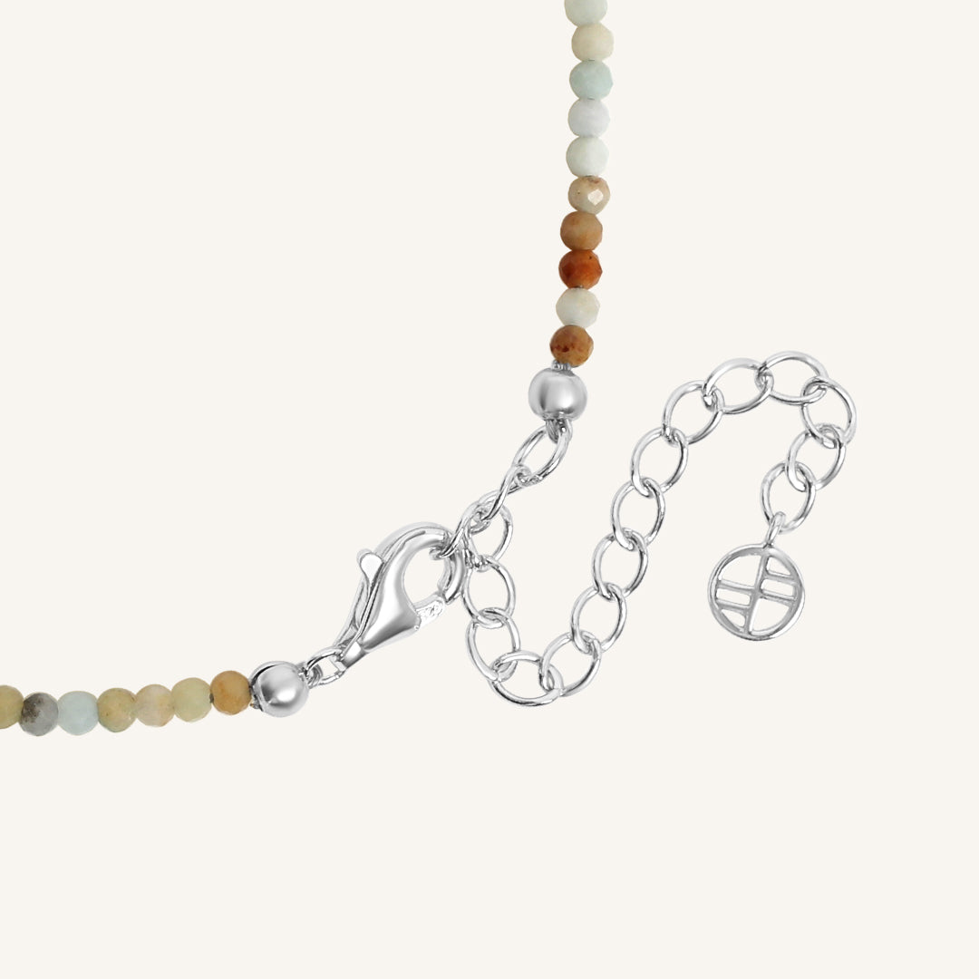 Ivy Amazonite Anklet - Stone of Courage