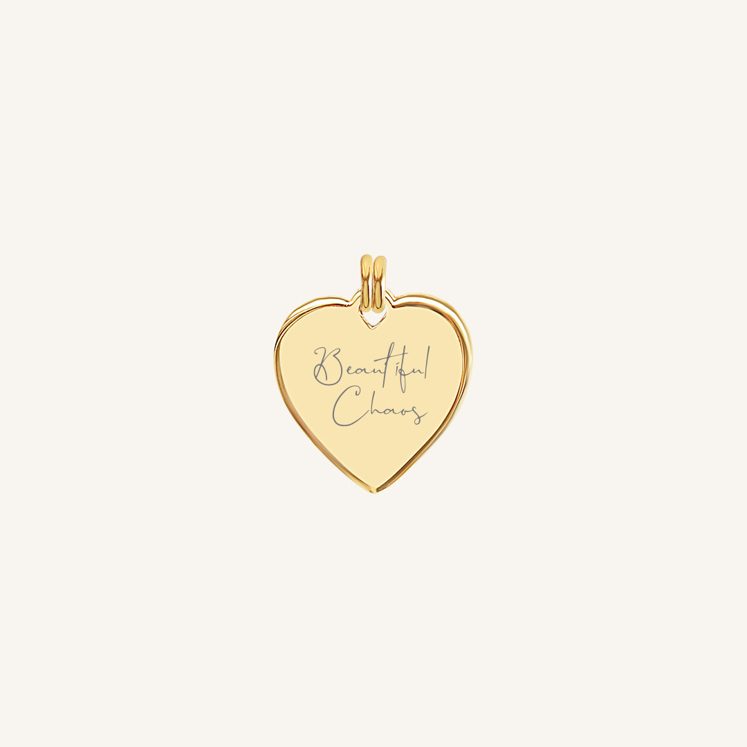 Etch Behold Heart Charm Jessica Urlichs