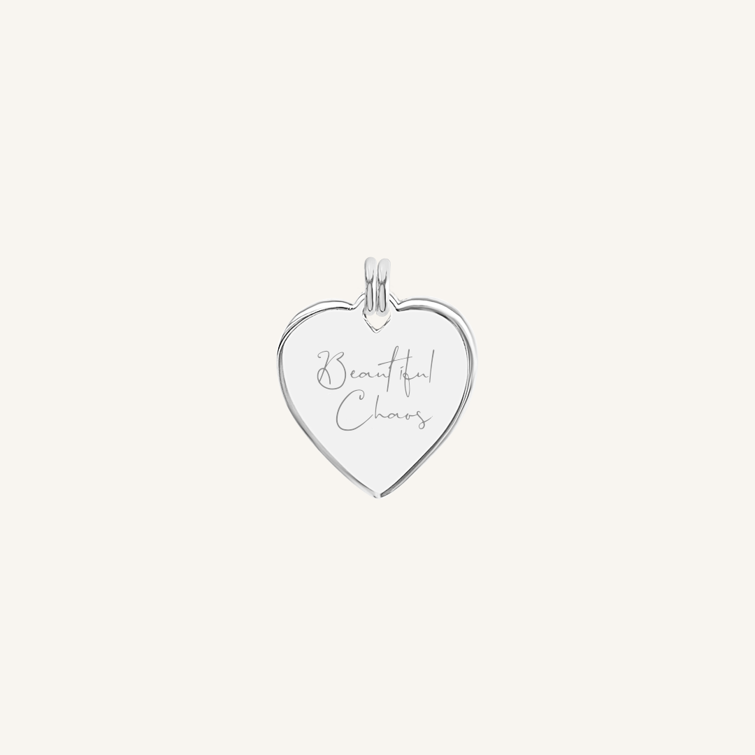 Etch Behold Heart Charm Jessica Urlichs