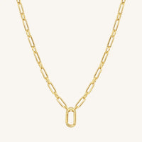 The  GOLD  Create Link Necklace 51cm by  Francesca Jewellery from the Necklaces Collection.