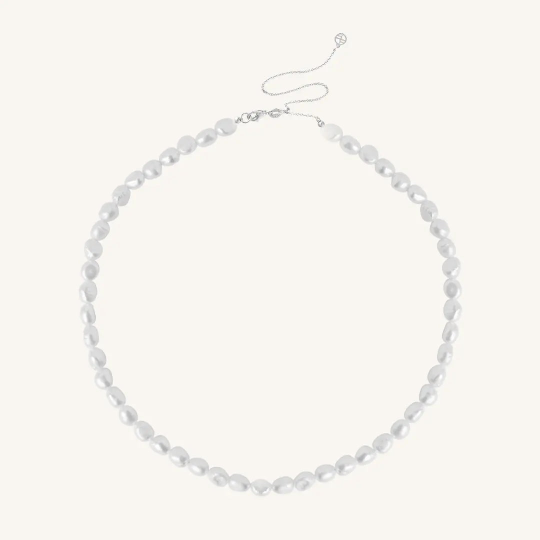 Maisie Pearl Necklace - Stone of Potential | Francesca Jewellery