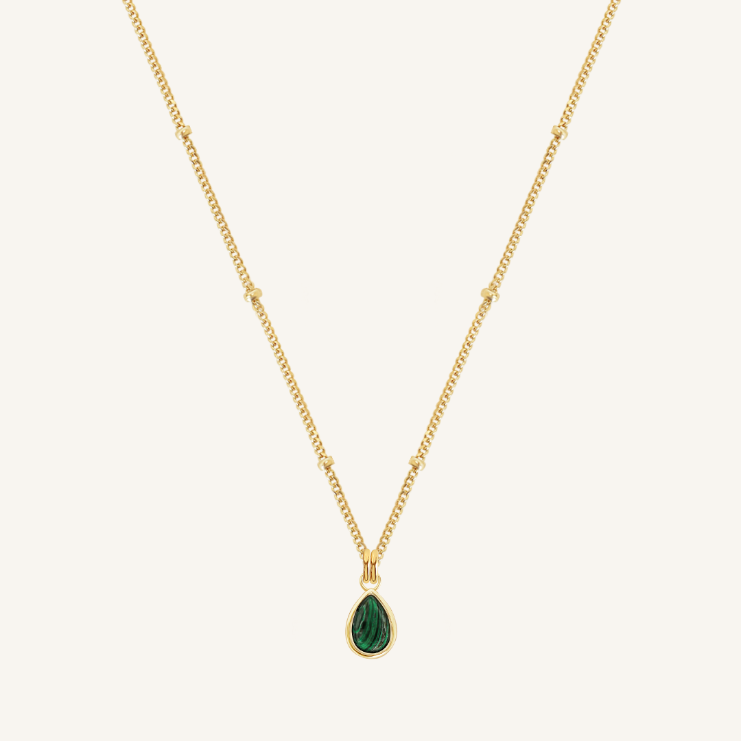 Malachite Trove Charm Necklace