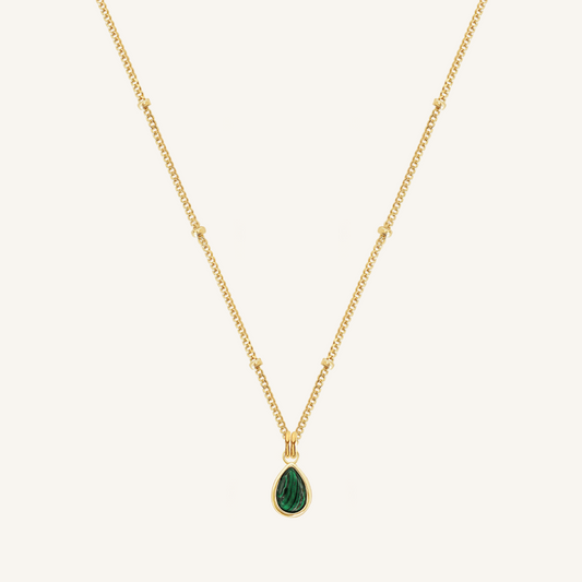 Malachite Trove Charm Necklace