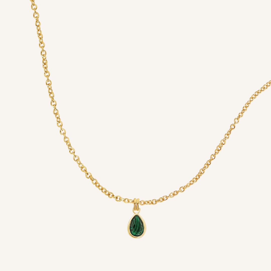 Malachite Trove Charm Necklace