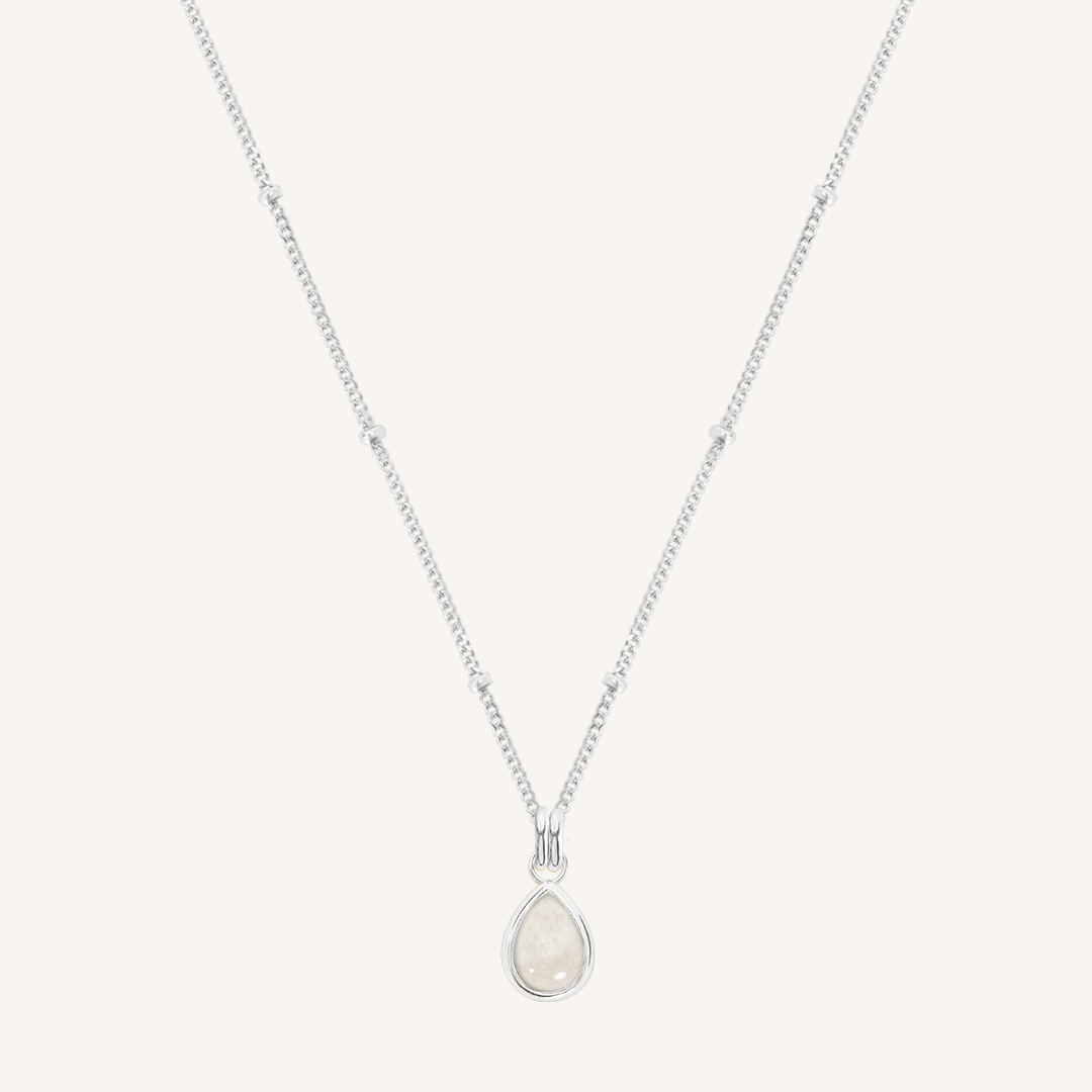 Moonstone Trove Charm Necklace