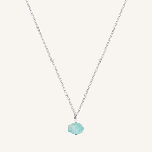 Opulent Amazonite Necklace - Stone of Courage