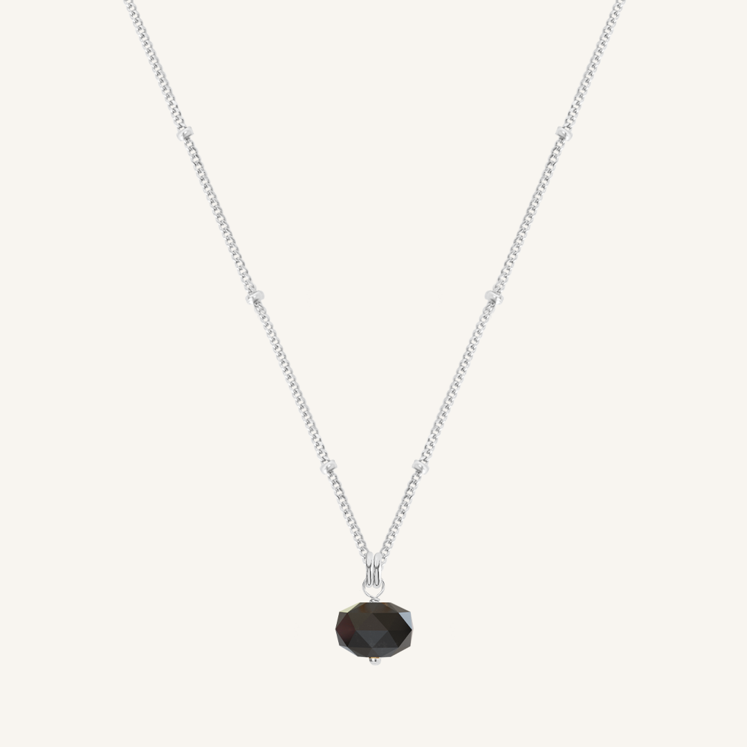 Opulent Black Spinel Necklace - Stone of Energy