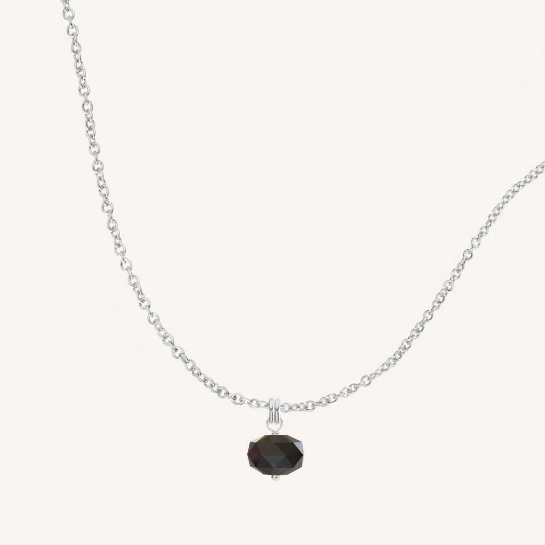 Opulent Black Spinel Necklace - Stone of Energy