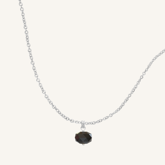 Opulent Black Spinel Necklace - Stone of Energy