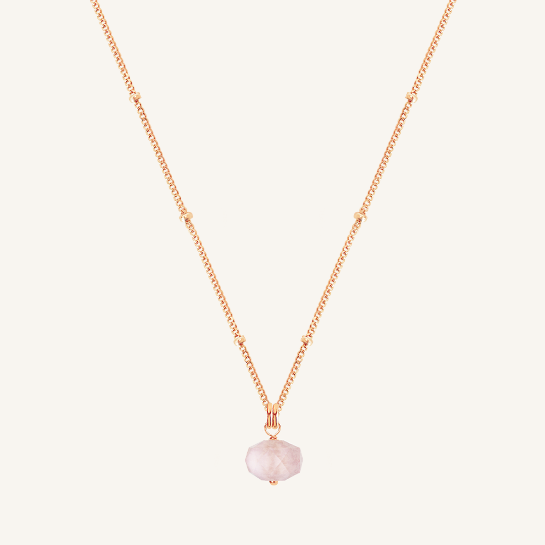 Opulent Morganite Necklace - Stone of Joy