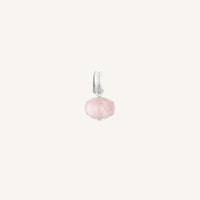 Opulent Morganite Charm - Stone of Joy