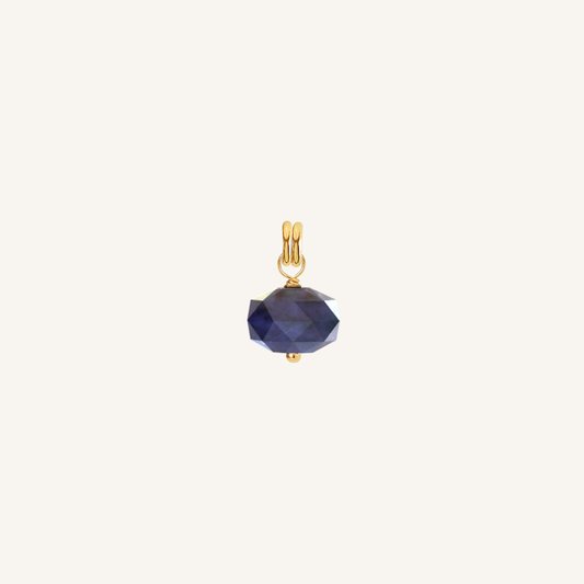 Opulent Sodalite Charm - Stone of Intuition