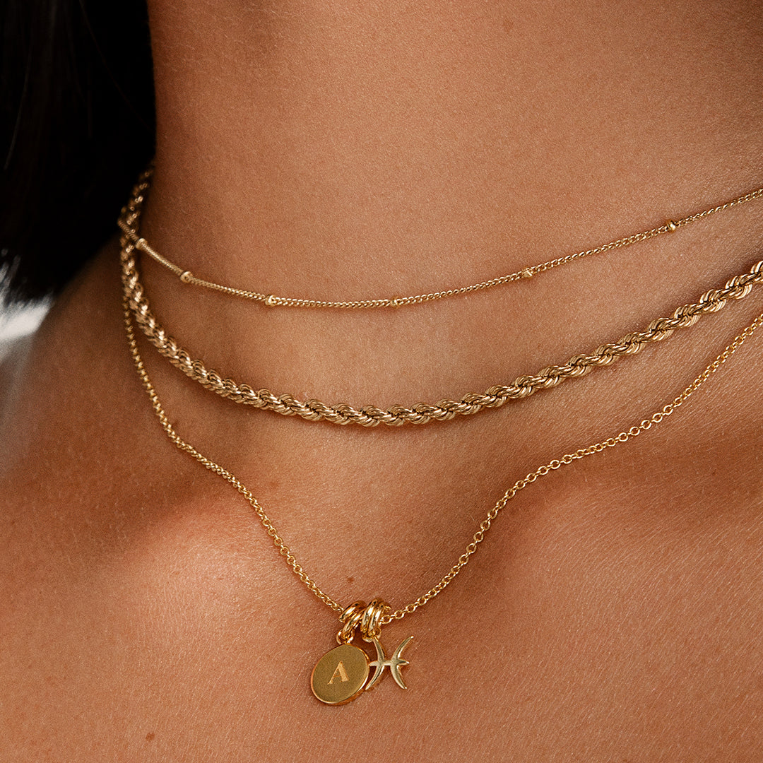 Cute hotsell Pendant with Rope Chain