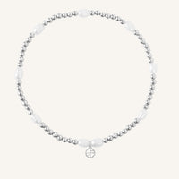 Sahara Stretchy Pearl Anklet - Stone of Potential