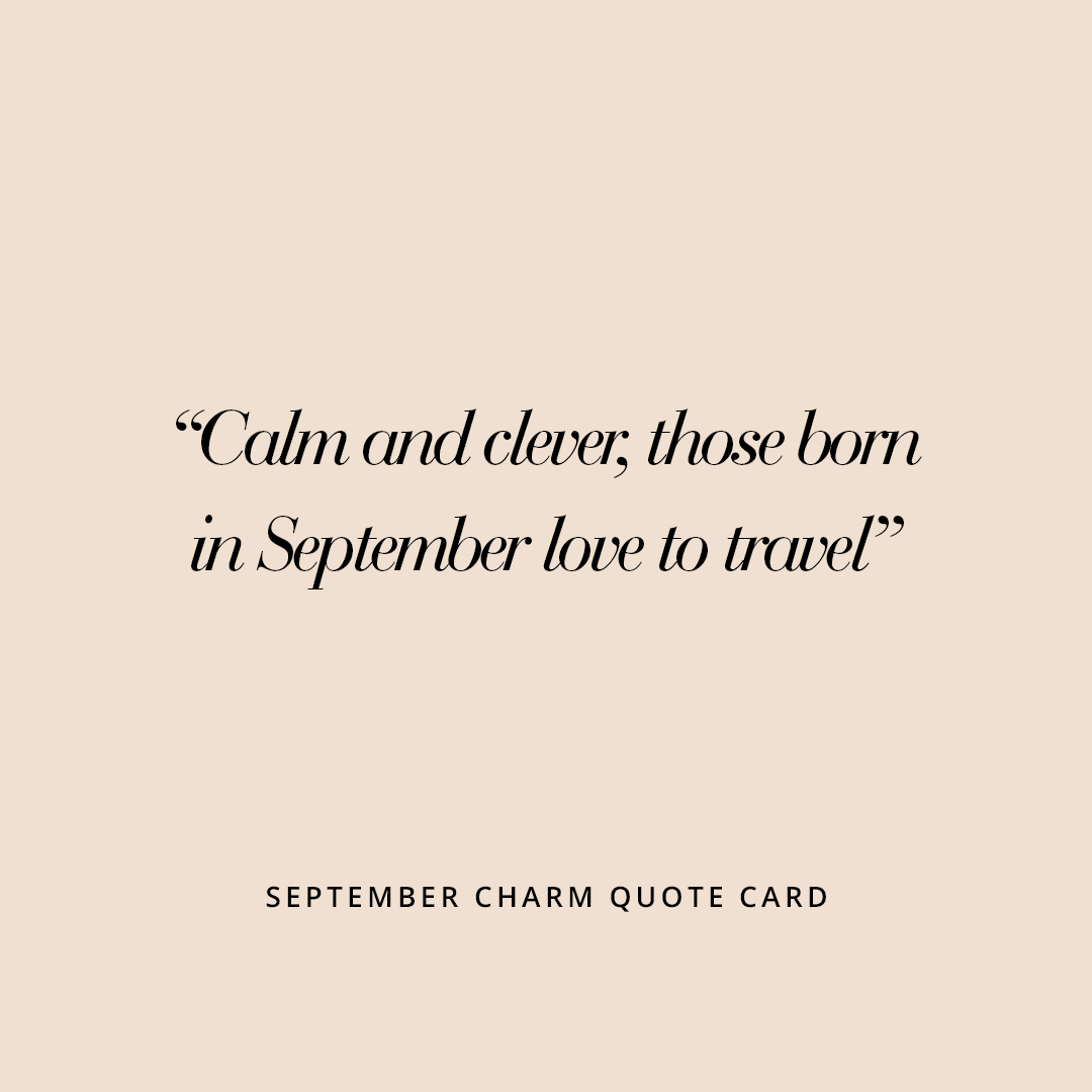 September Petite Birthstone Charm