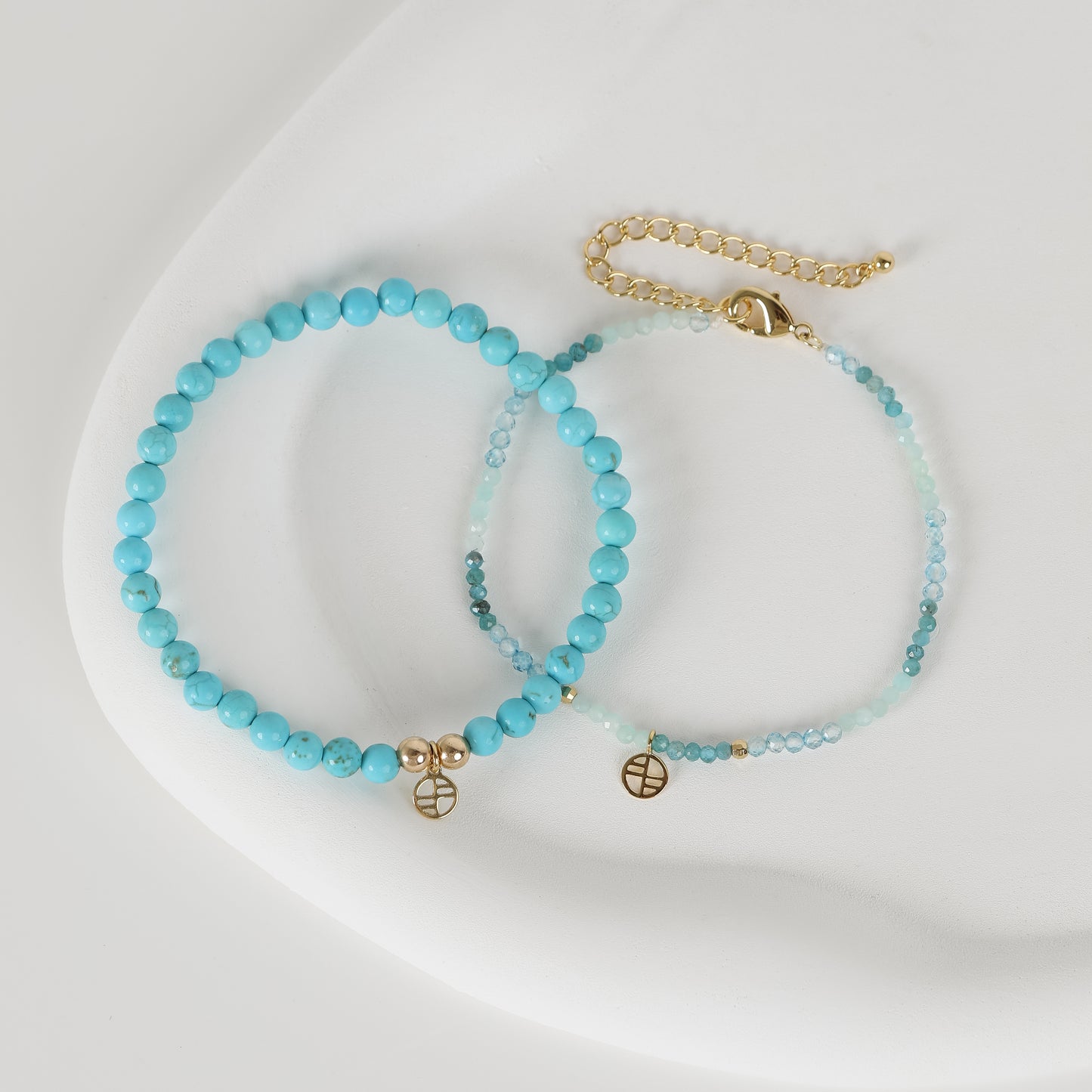 Blue Bracelet Duo